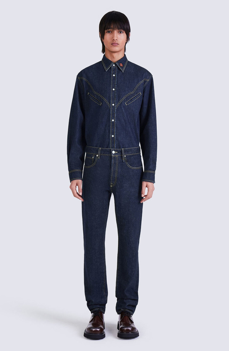 Denim western shirt 4