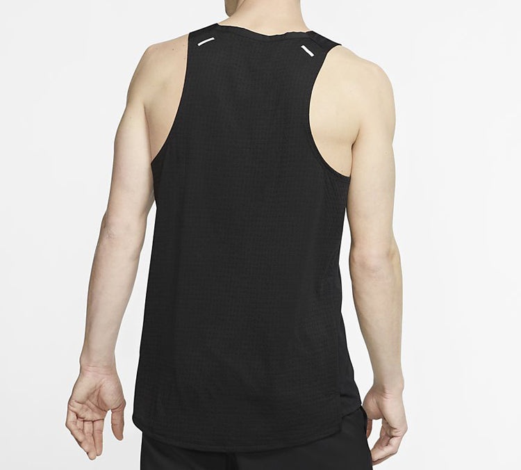 Nike Rise 365 Dri-fit Breathable Quick Dry Running Vest Black CJ5419-010 - 4