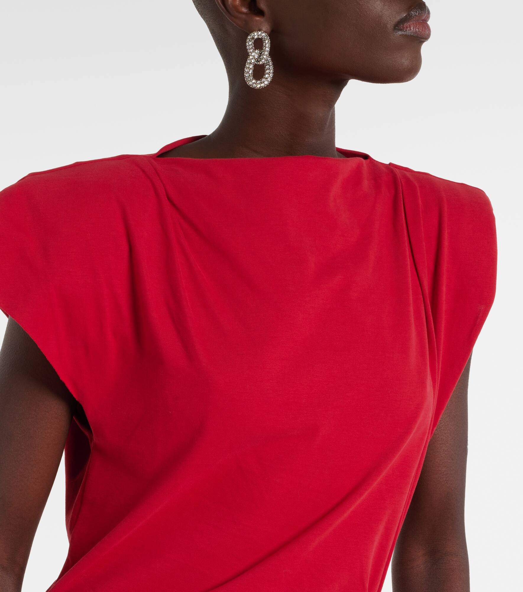Nadela cotton jersey maxi dress - 4