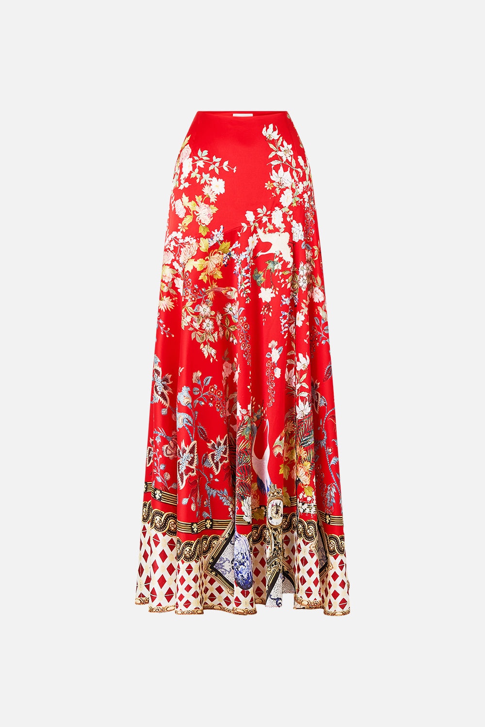 FLARED SKIRT WITH SPLIT - 1