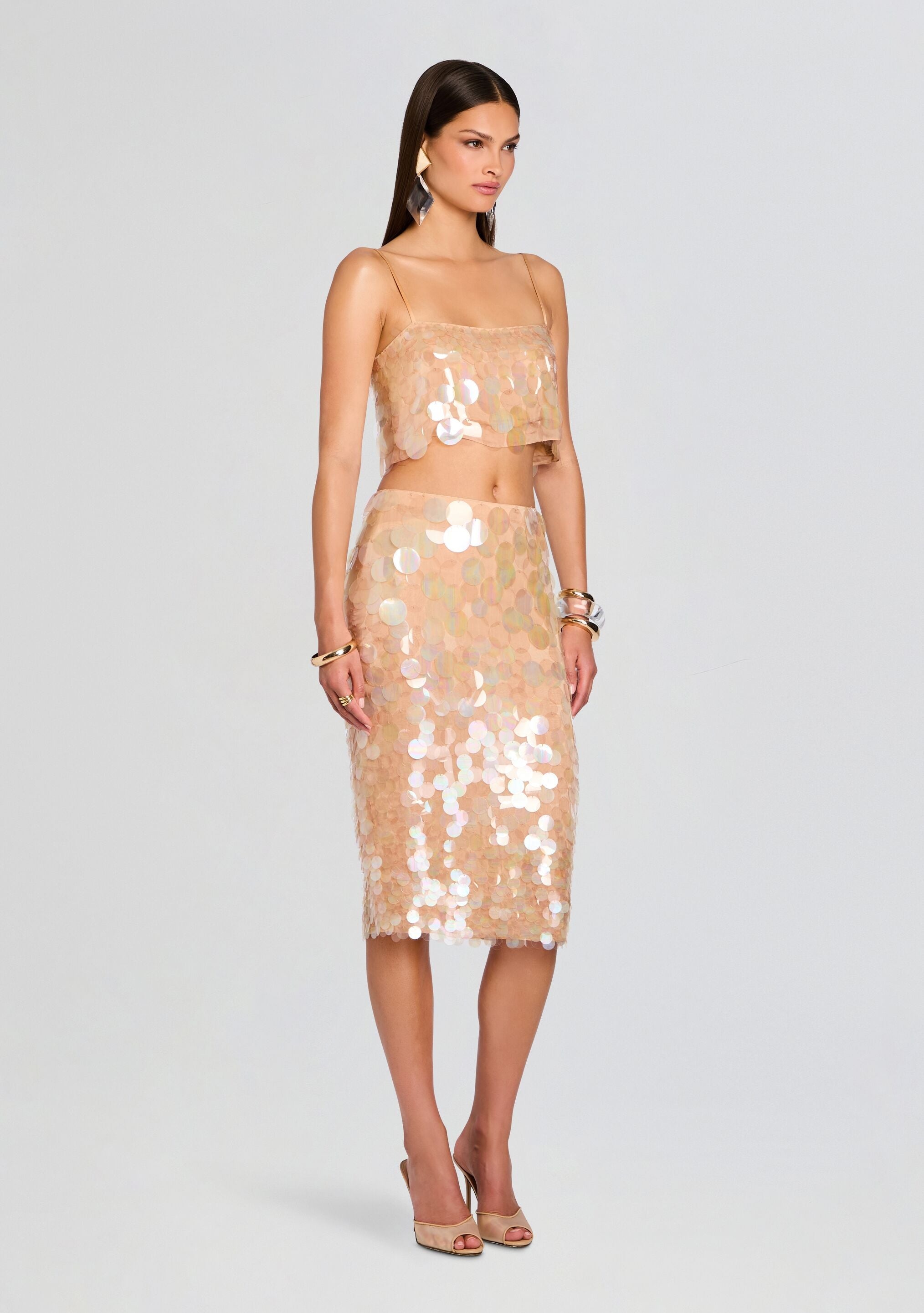 RILEY SEQUIN SKIRT - 4