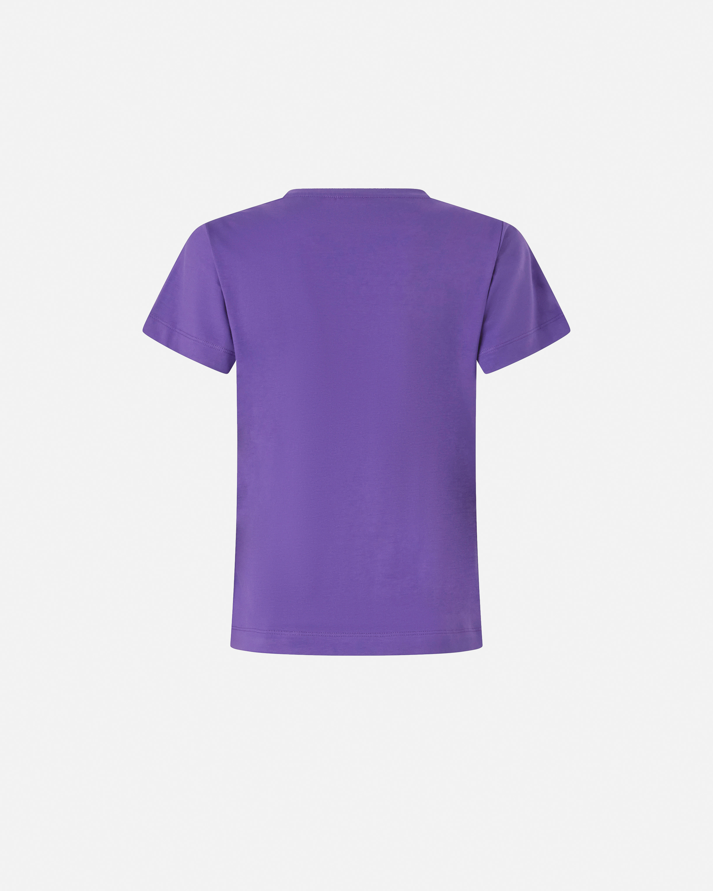 T-SHIRT WITH CRYSTAL-EMBROIDERED LOVE BIRDS LOGO - 6