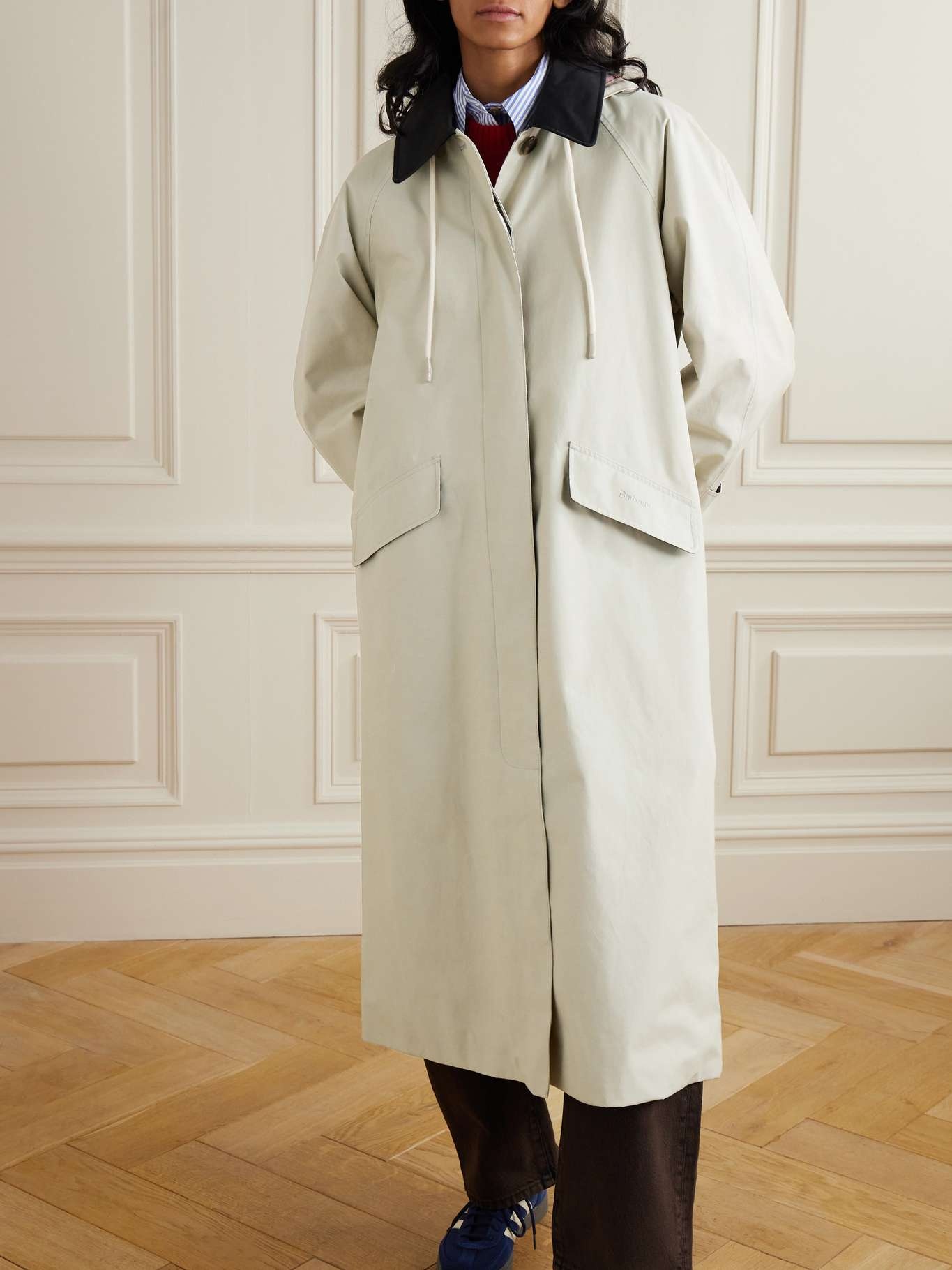 + Alexa Chung Natalie cotton-gabardine trench coat - 3
