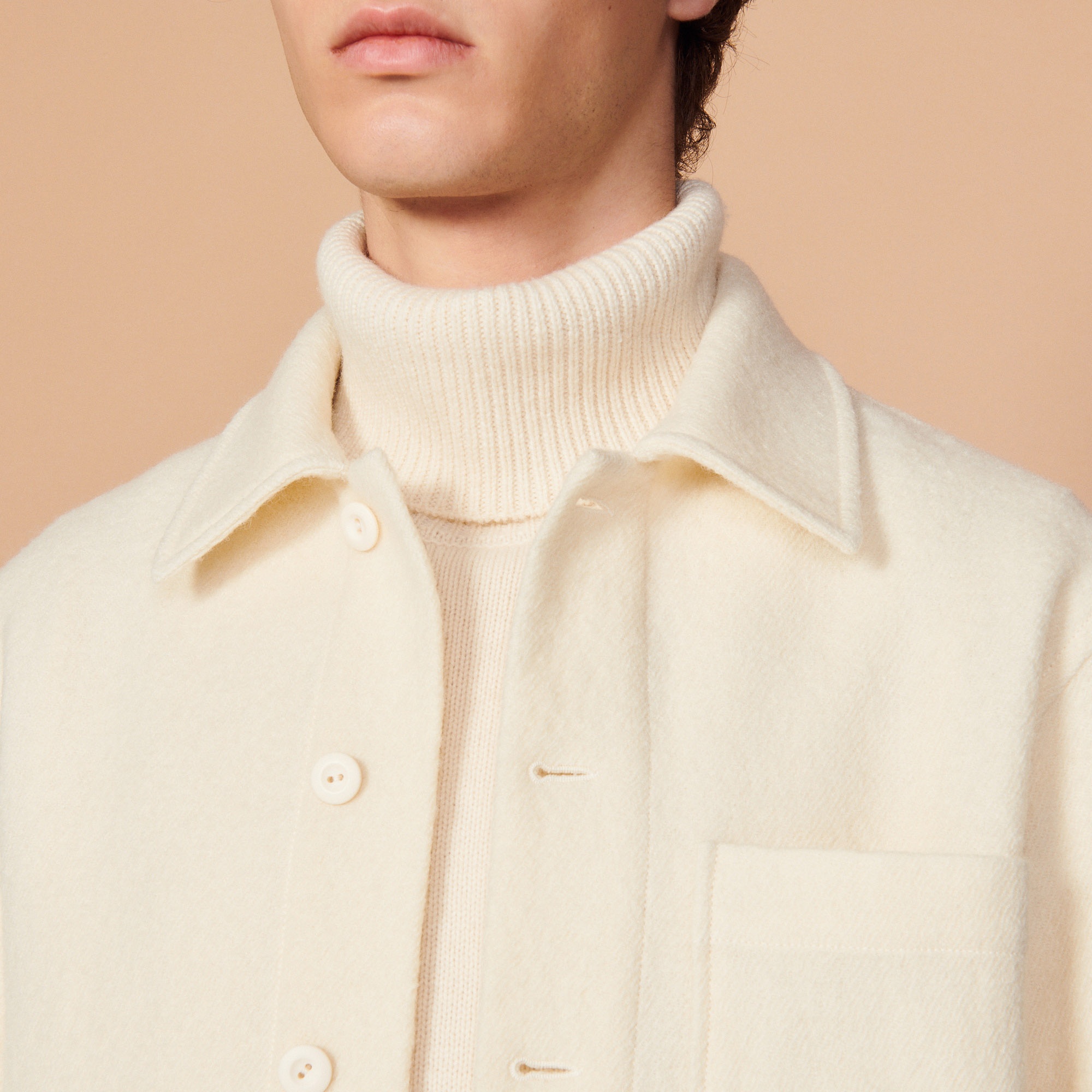 Wool overshirt - 5