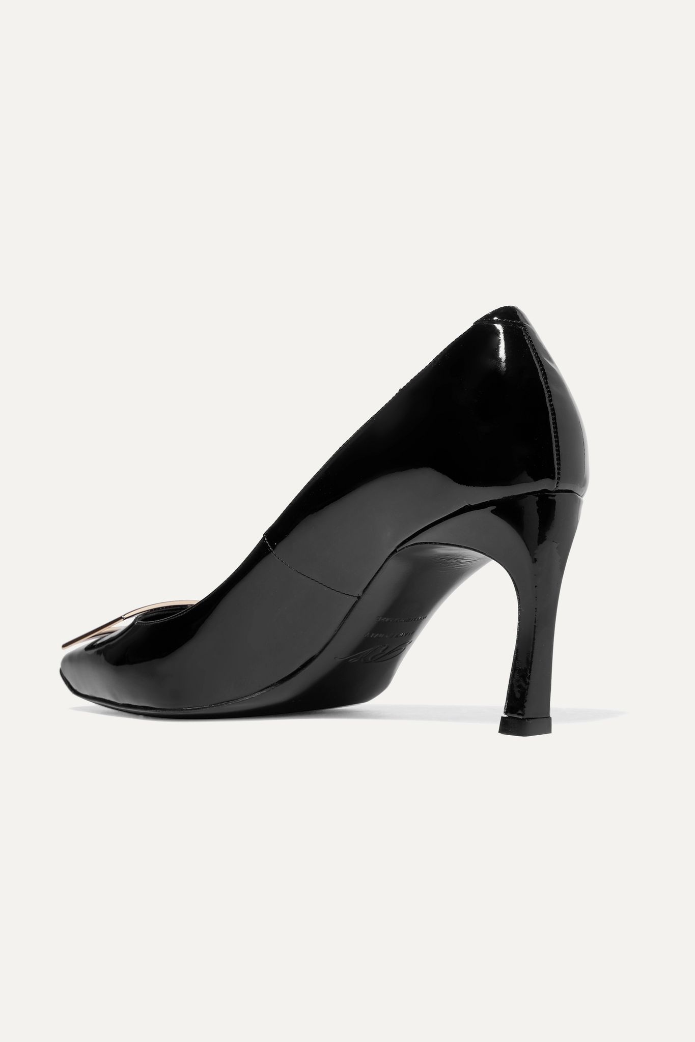 Belle Vivier Trompette patent-leather pumps - 4