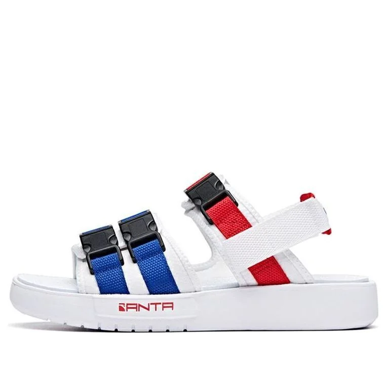 ANTA Life Series Sandals 'White Blue Red' 912036901-3 - 1