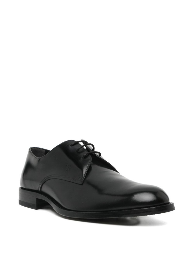 Tod's leather derby shoes outlook