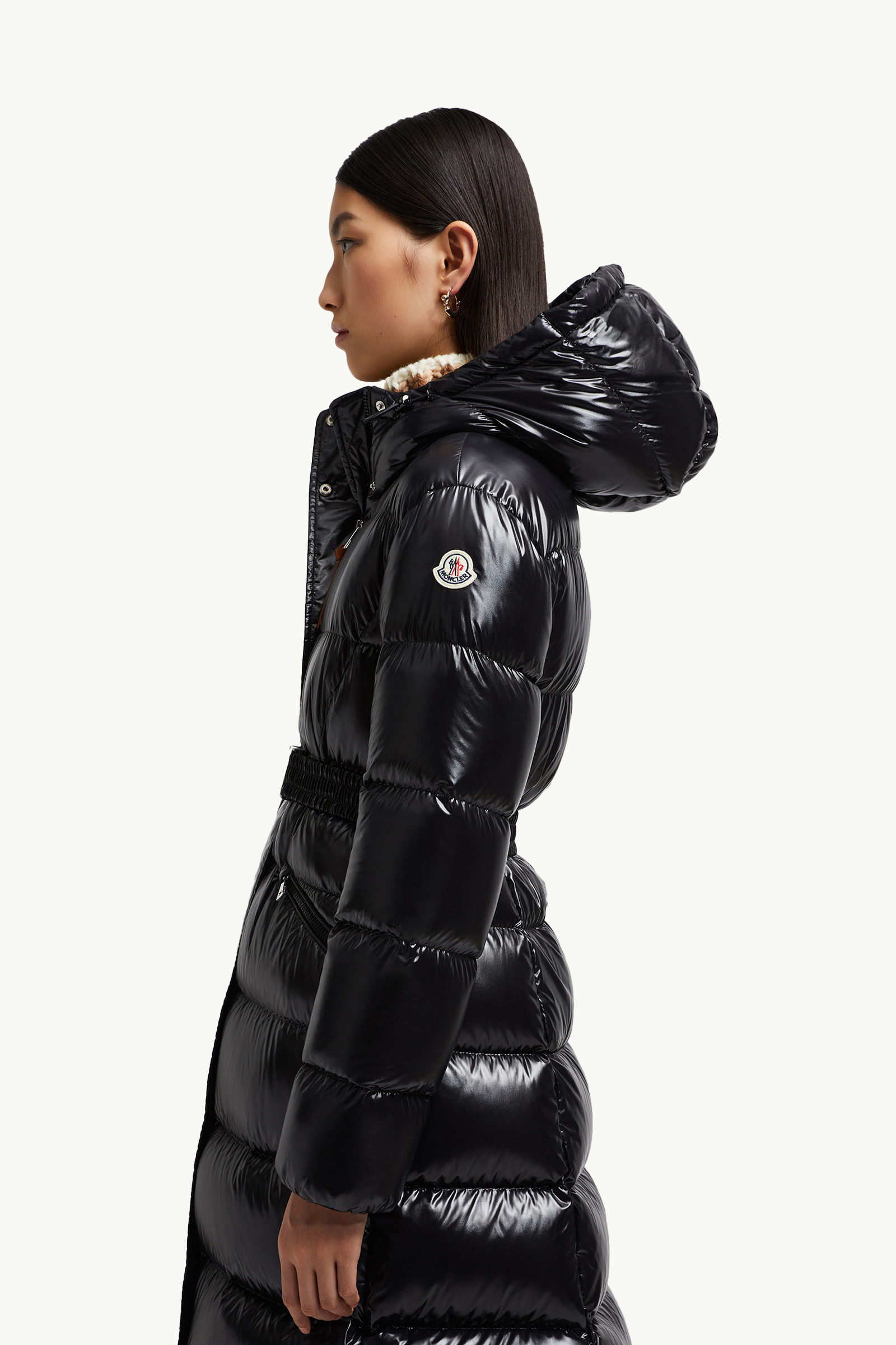 Bellevue Hooded Long Down Jacket - 7