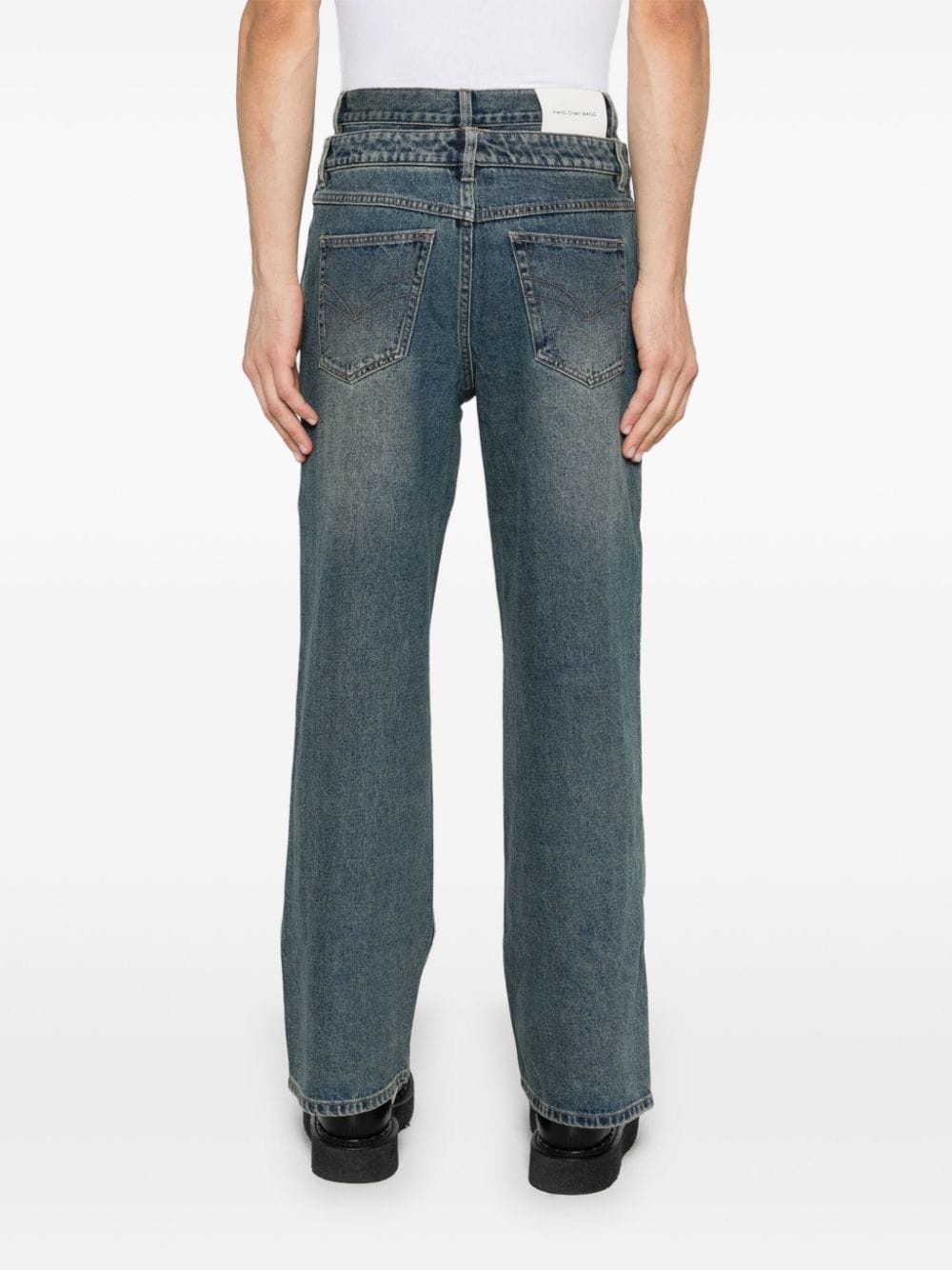 double-waist jeans - 4