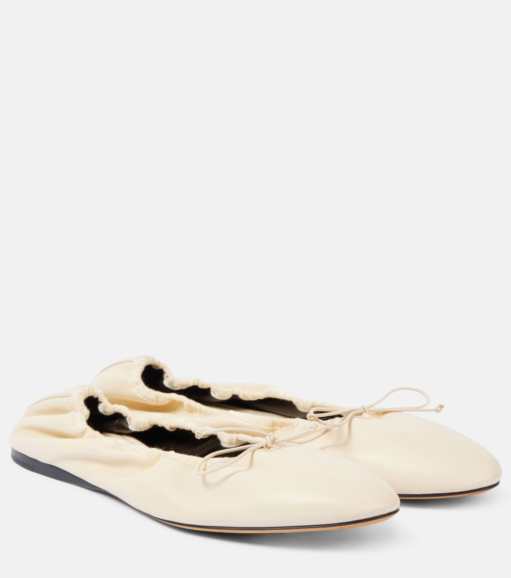 Hereditas leather ballet flats - 1