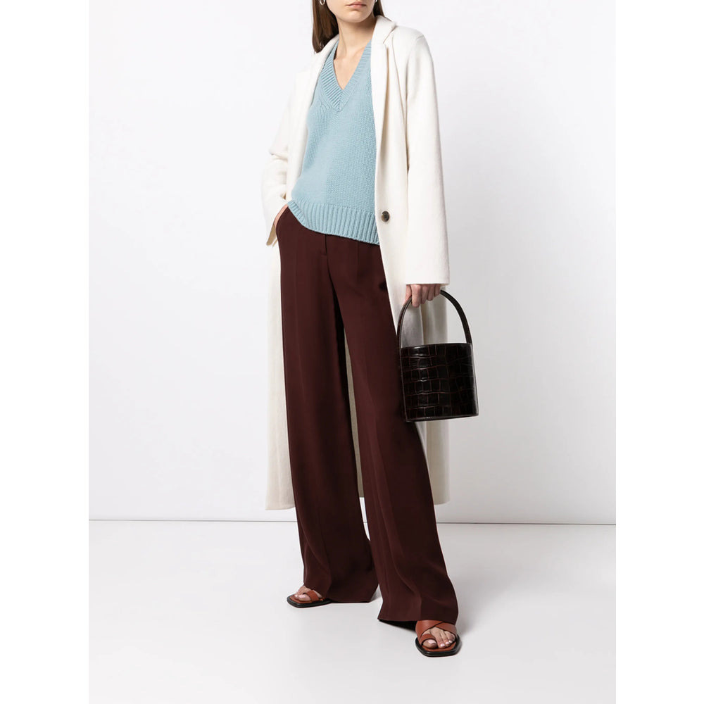 Lisa Yang White Coats - Single Breasted Coats Women - 2