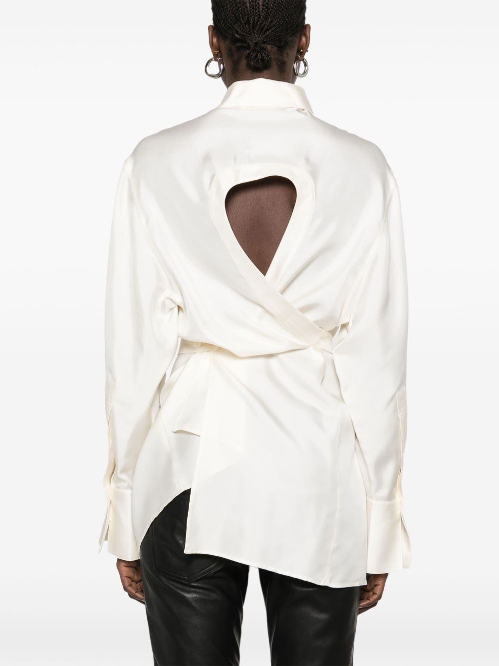 silk shirt - 4