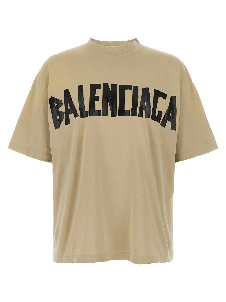 Balenciaga 'Tape Type' T-Shirt - 1