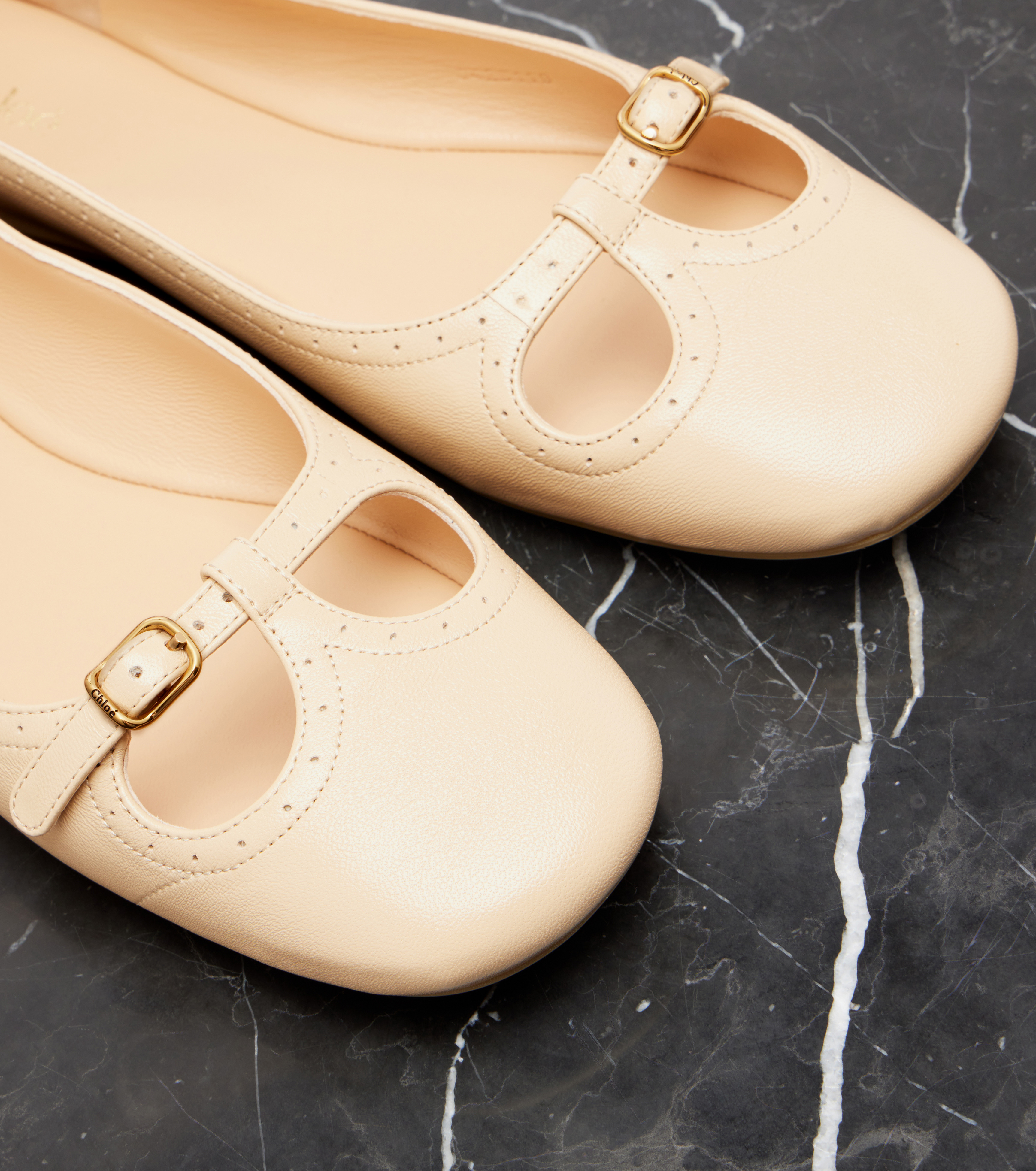 Misty leather ballet flats - 5