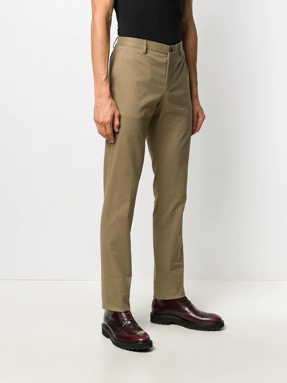 skinny-fit chino trousers - 3