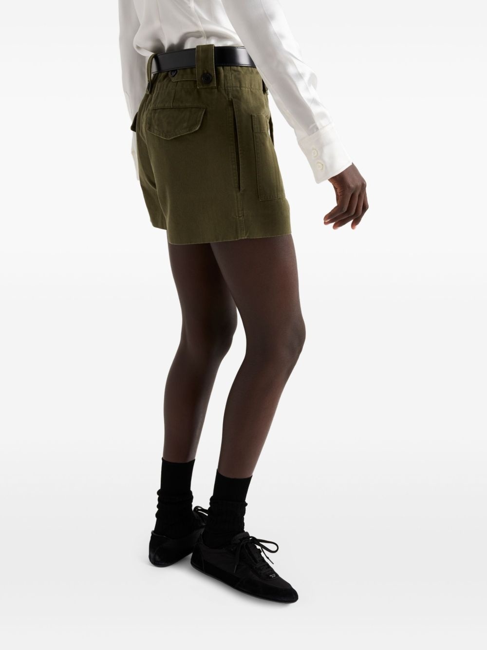 chevron shorts - 4