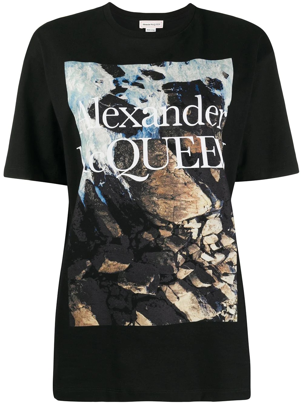 graphic-print cotton T-shirt - 1