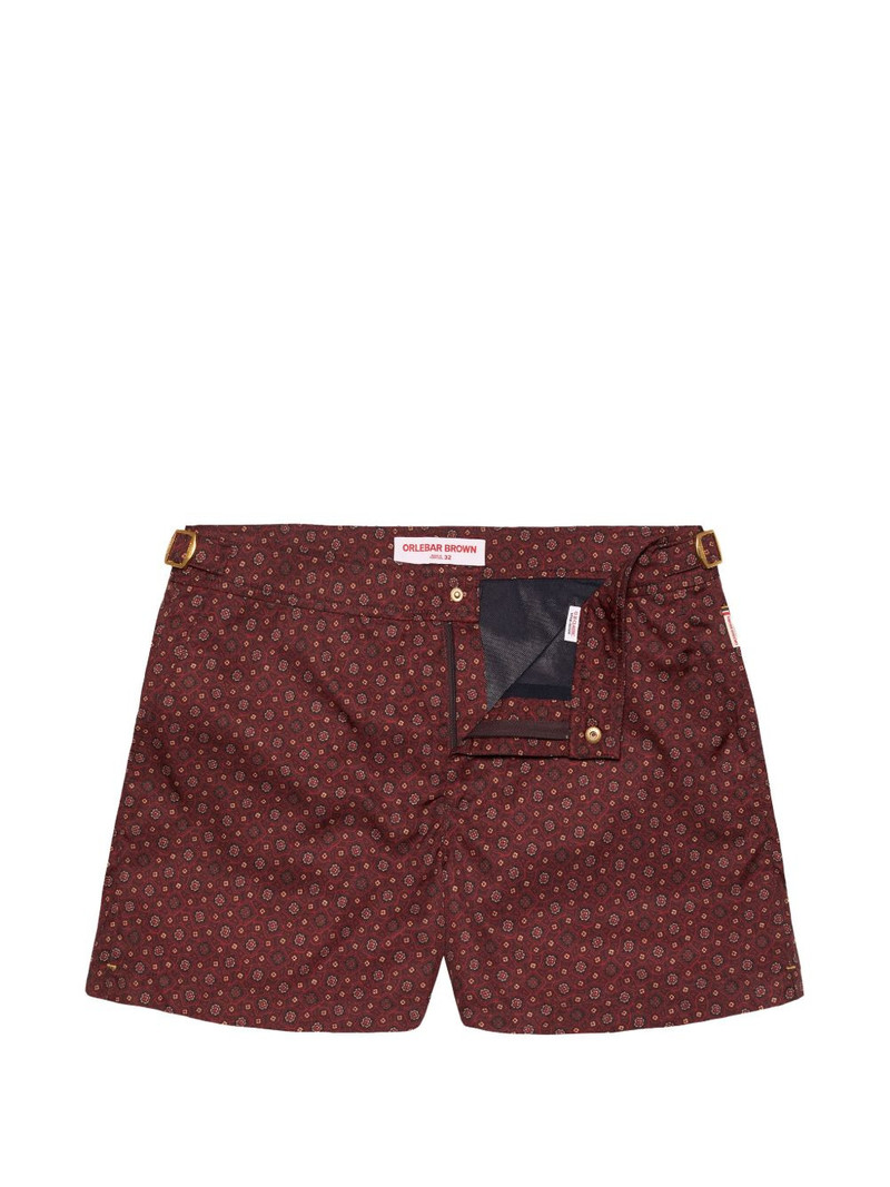 Setter patterned swim shorts 1