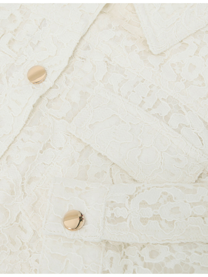 Lori Flap-Pocket Lace Jacket 5