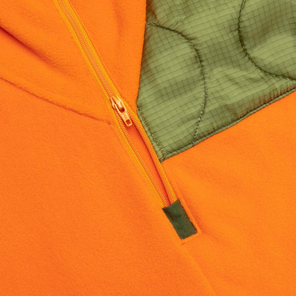 READYMADE FLEECE JACKET - ORANGE/GREEN - 5