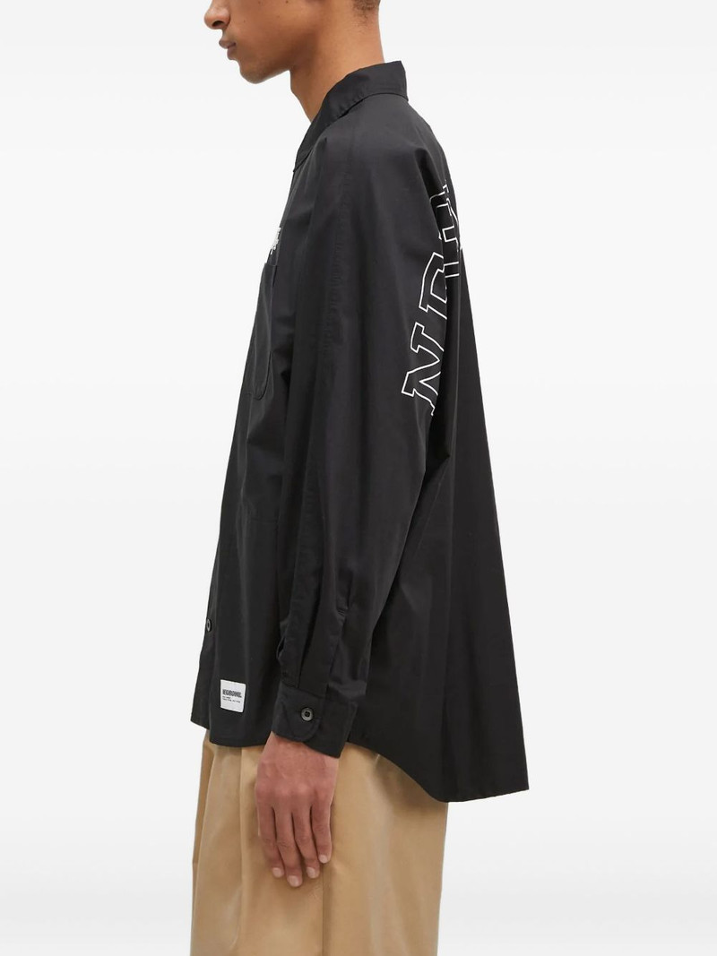 NEIGHBORHOOD logo pocket shirt outlook