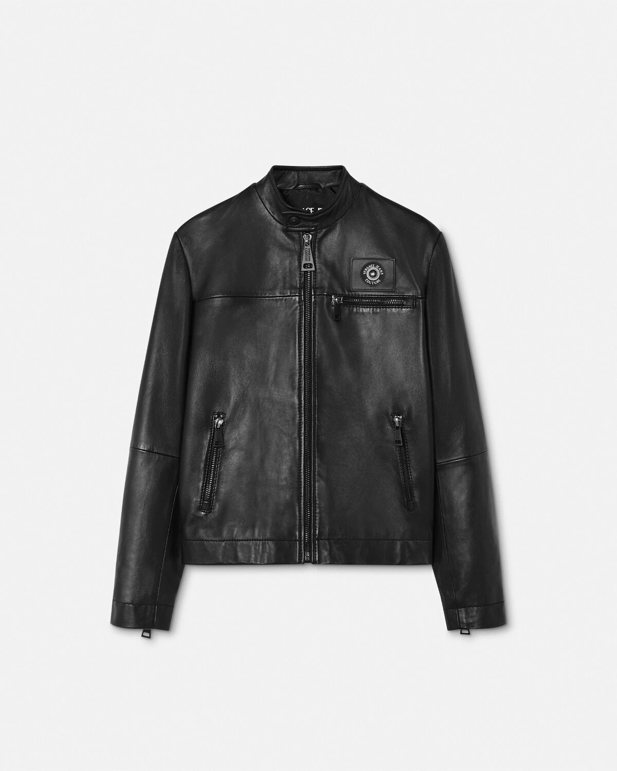 V-Emblem Coated Jacket - 1