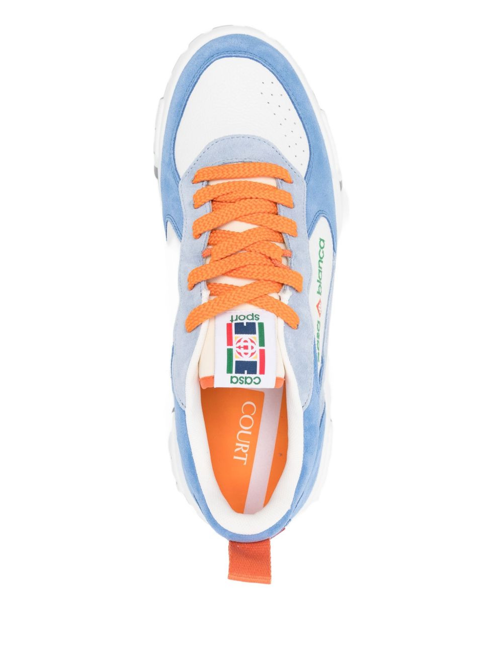 leather sneakers - 4