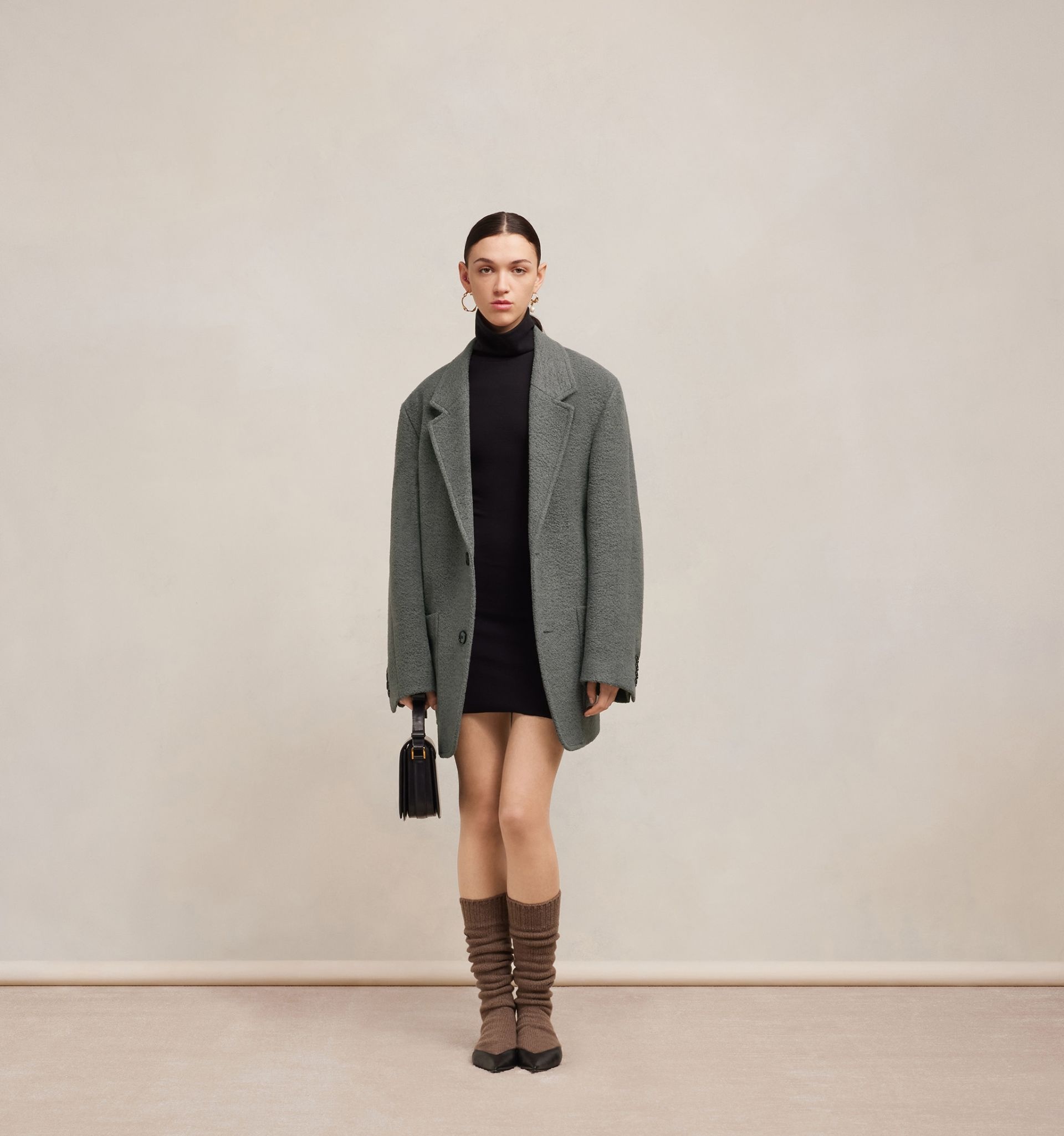 Two Buttons Coat - 3