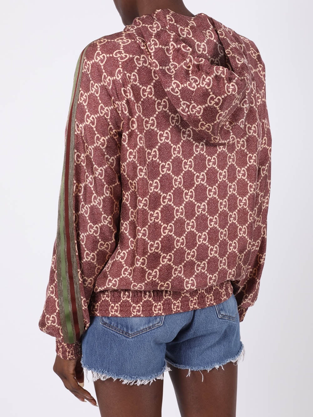 Love Parade Burgundy Logo Print Track Jacket - 6