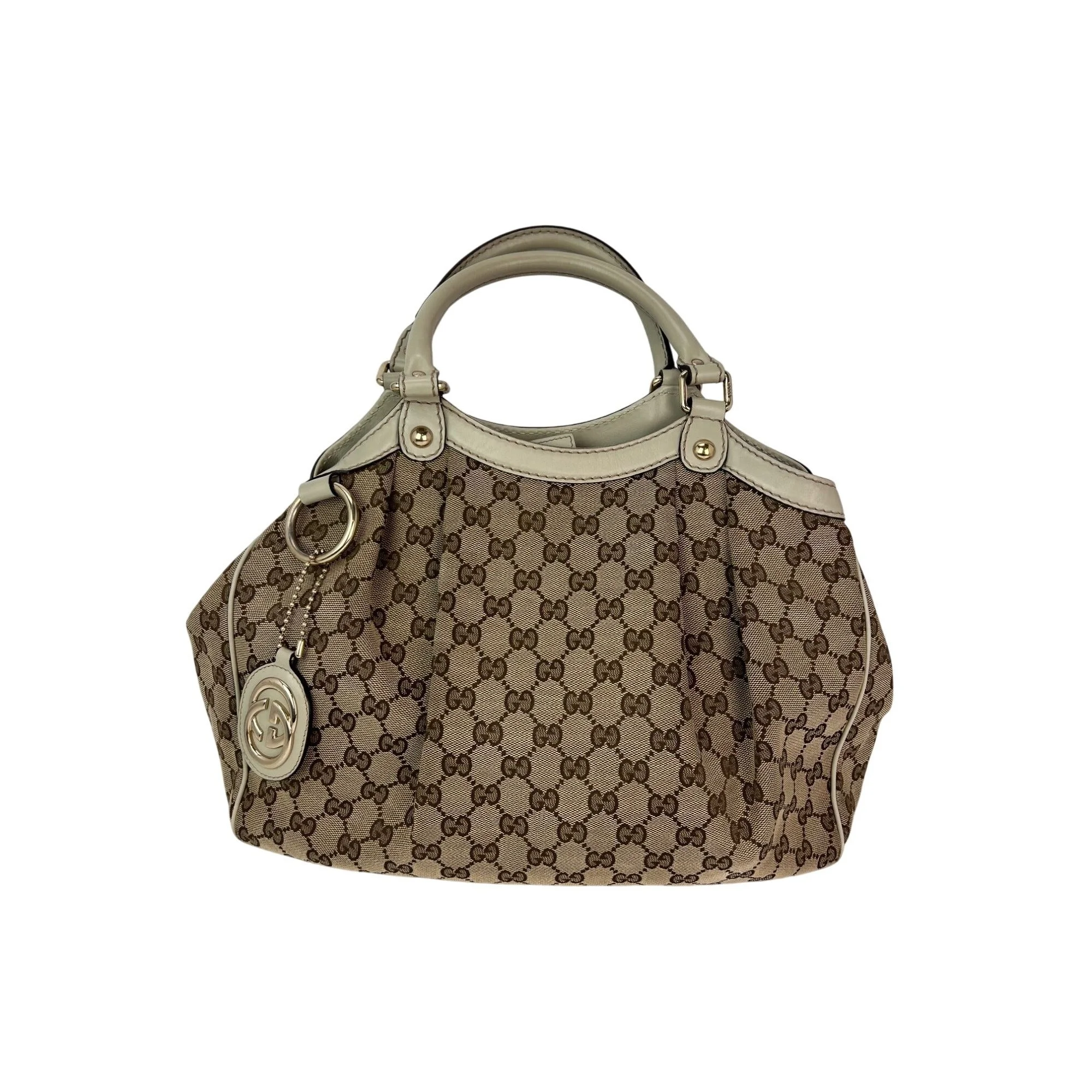 Gucci Sukey Guccissima GG Canvas Medium Hobo Shoulder Bag - 1