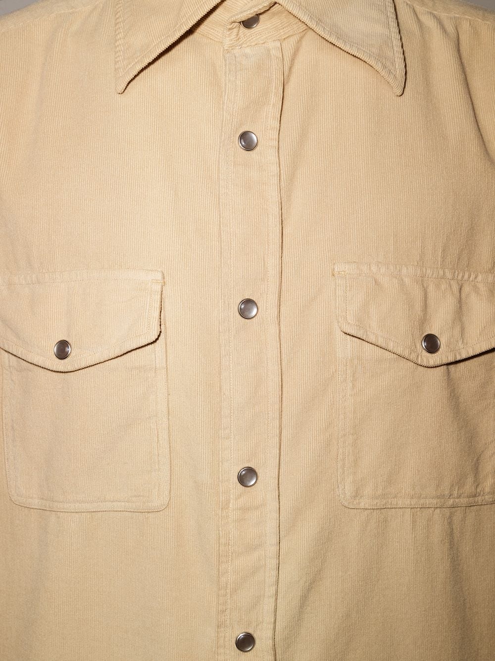 long-sleeve corduroy shirt - 4