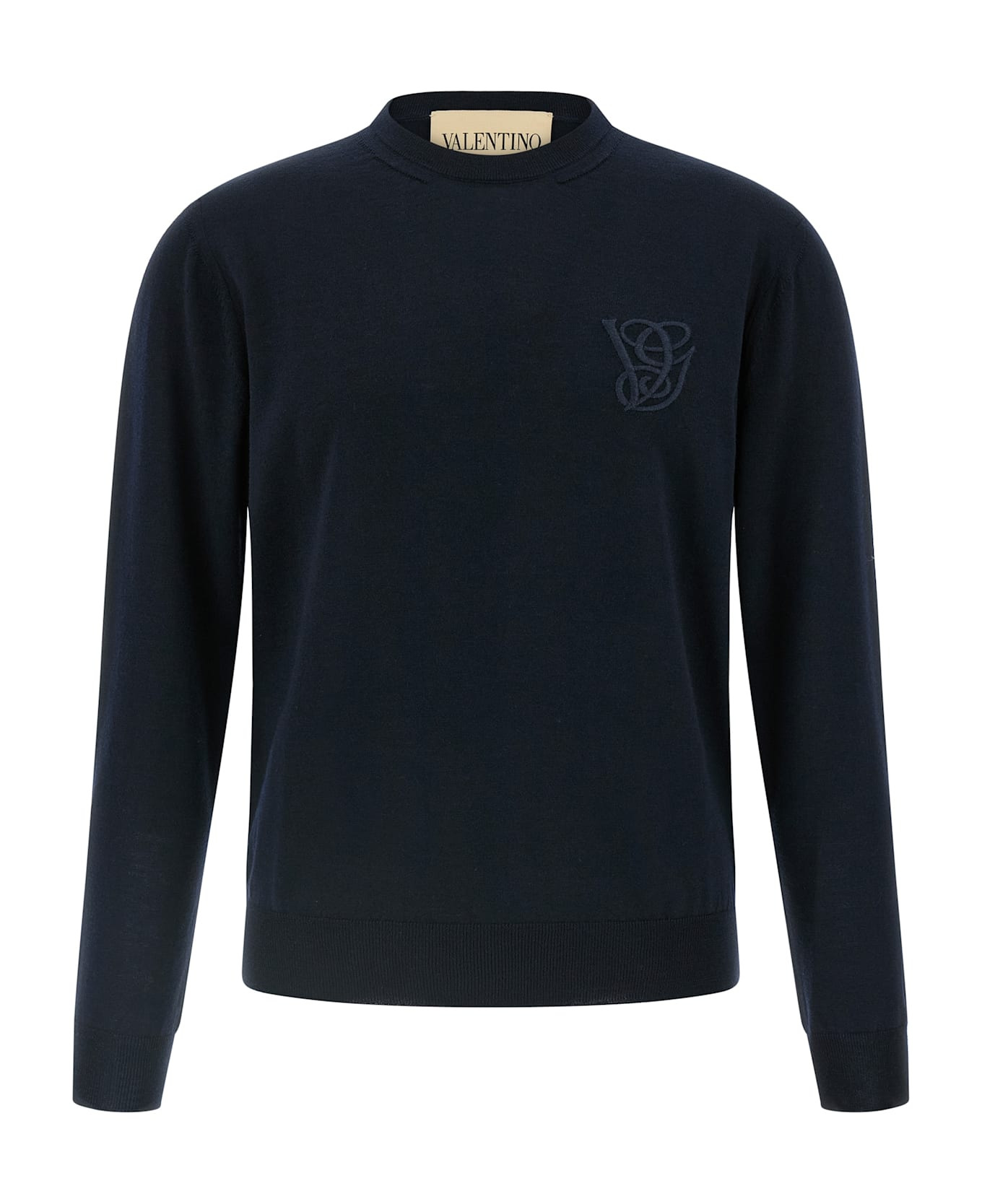 Valentino Garavani Logo Embroidery Sweater - 1