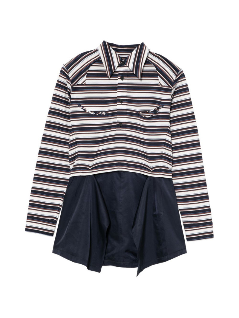 cotton jersey polo top 1