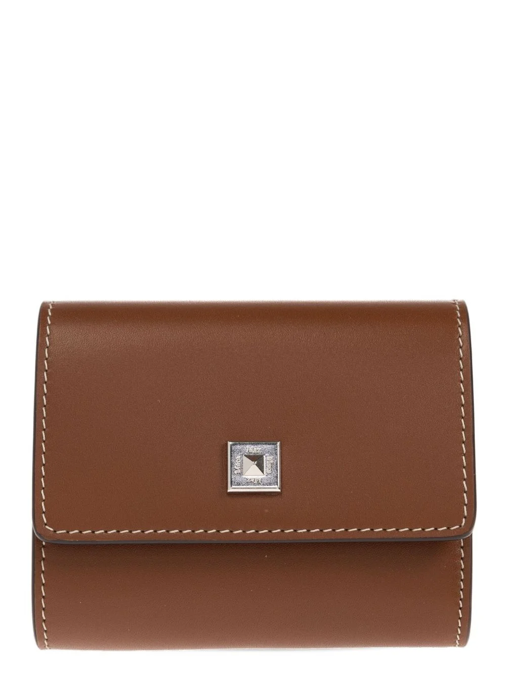 leather compact wallet - 1