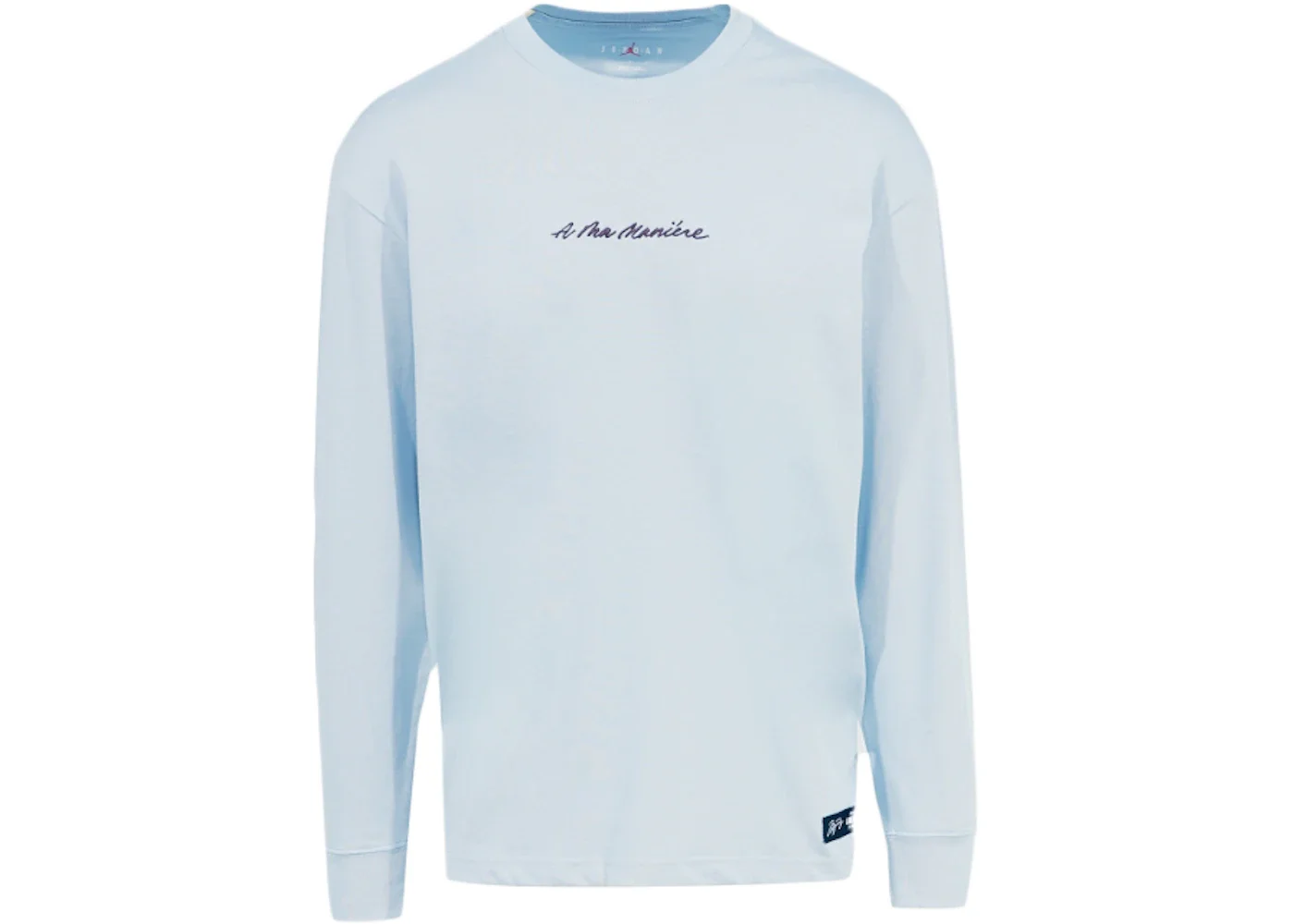 Jordan x A Ma Maniere L/S Tee (Asia Sizing) Obsdian Mist - 1