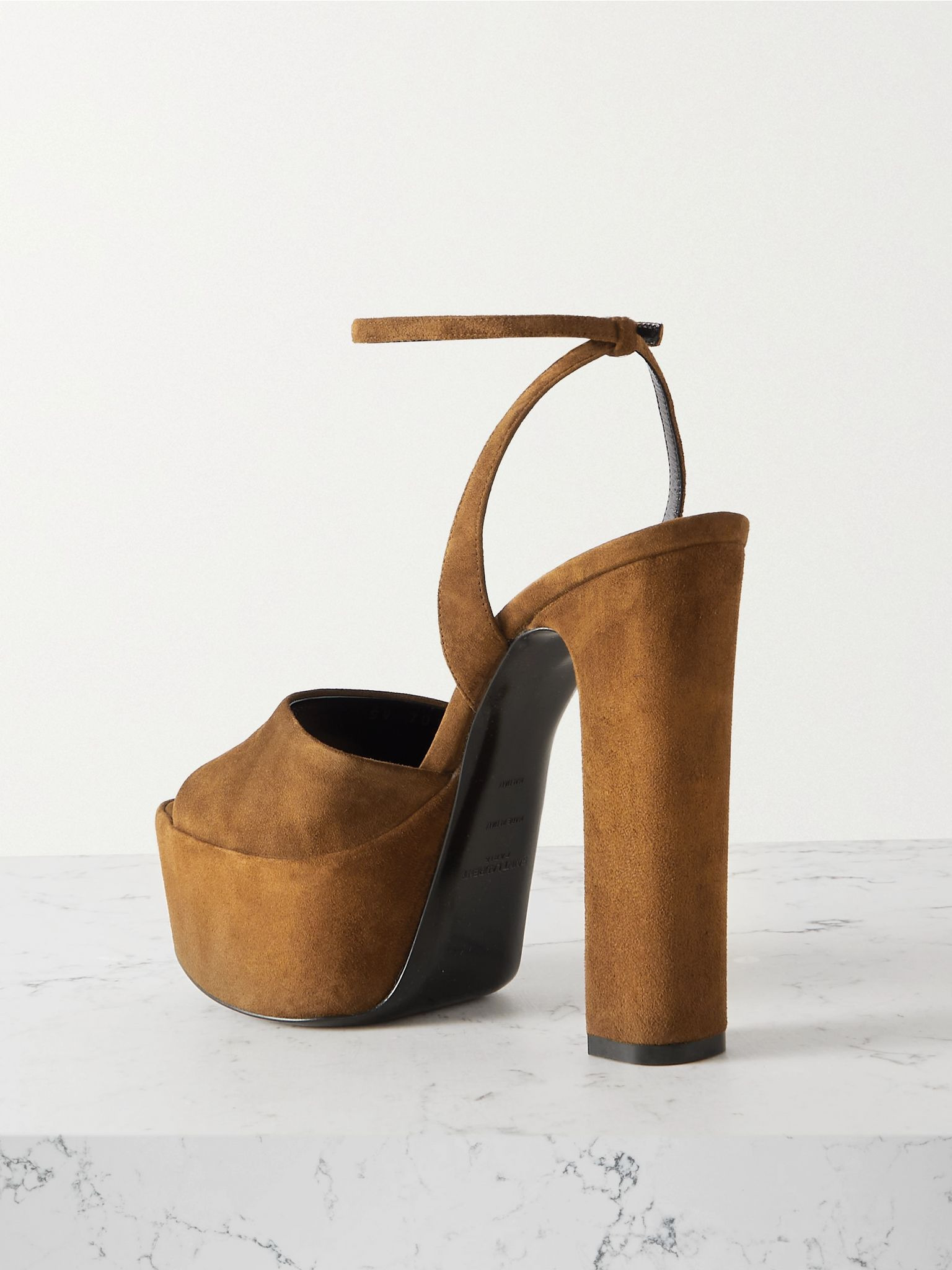 Jodie suede sandals Brown - 3