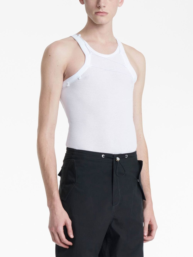 Lock drawstring tank top 7