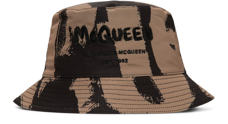 Alexander McQueen Graffiti bucket hat outlook
