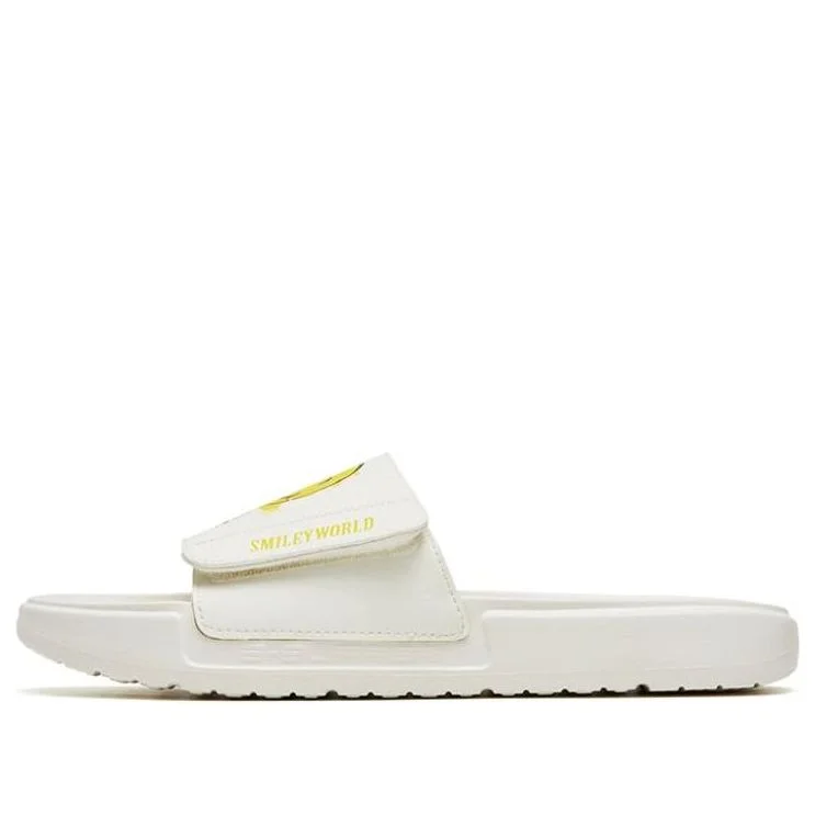 ANTA Sporty Slides 'White Yellow' 112338515-1 - 1