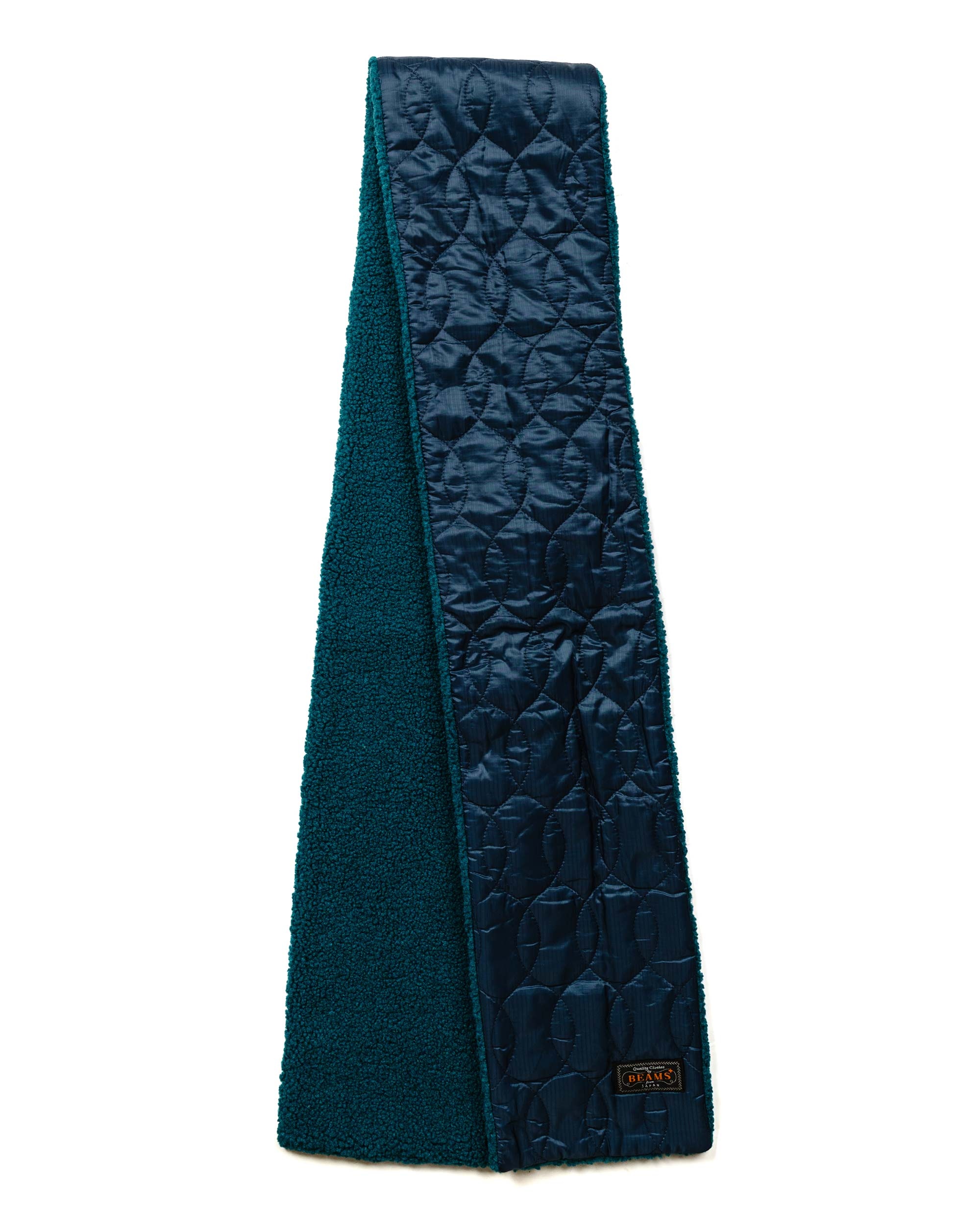 Muffler Boa Quilting Navy - 1
