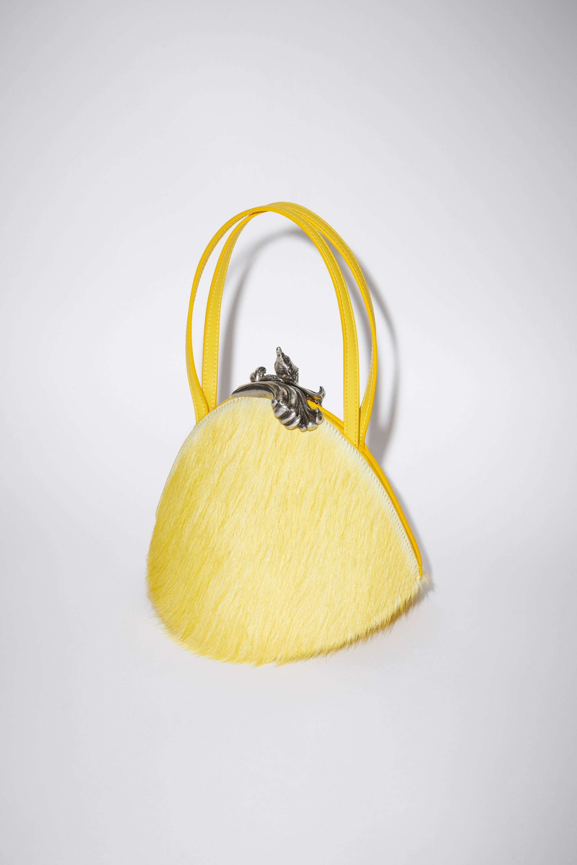 Jewel leather bag - Yellow - 3