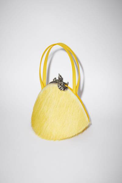 Acne Studios Jewel leather bag - Yellow outlook