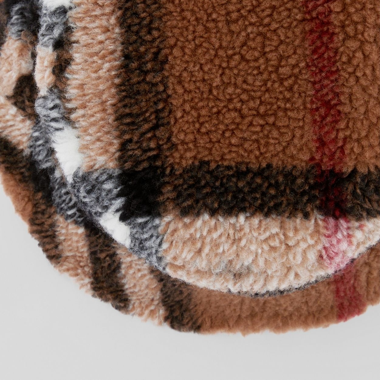 Reversible Check Fleece Bucket Hat - 8