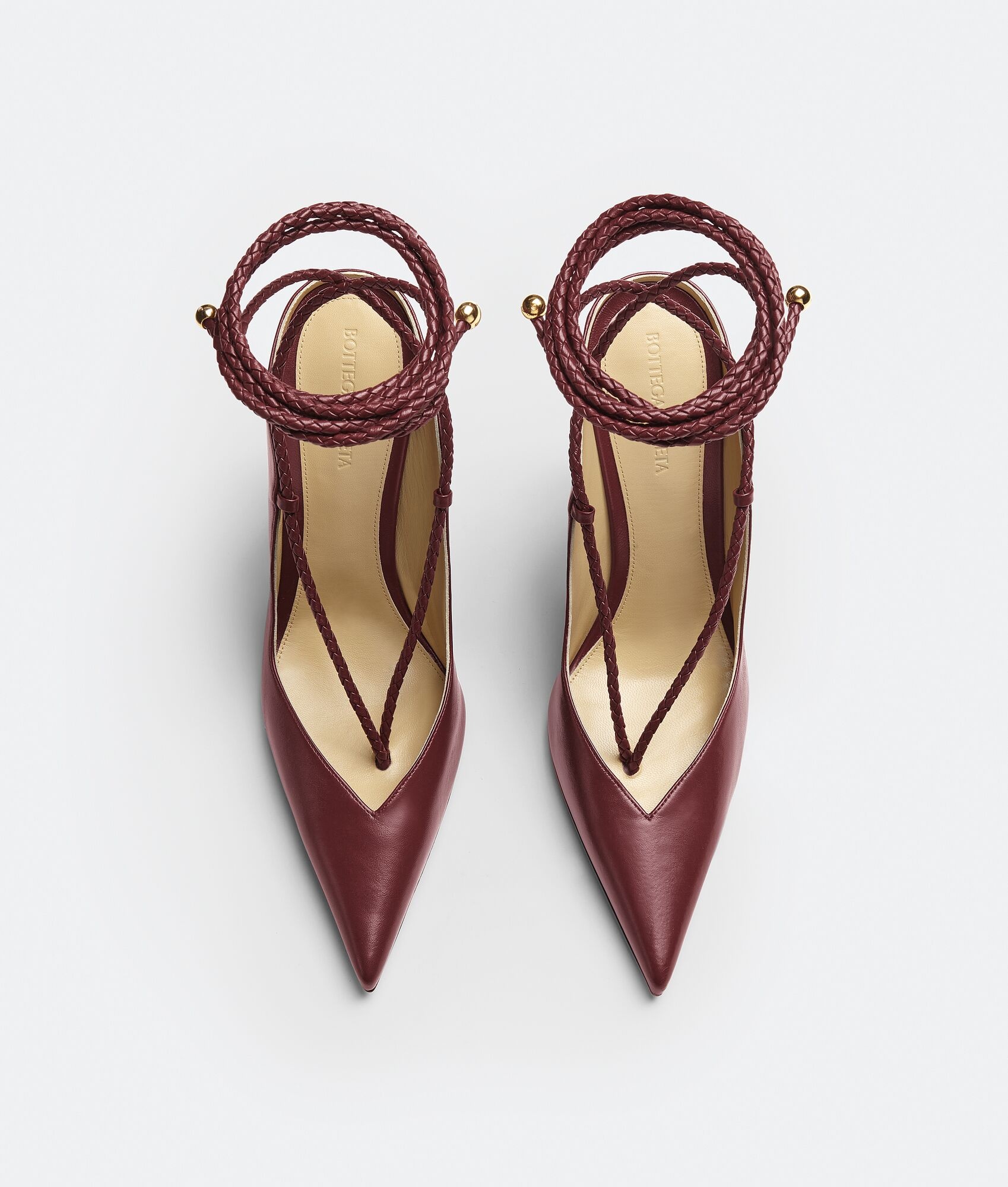 BOTTEGA VENETA Spritz ストラップ オープンバックパンプス Bottega Veneta spritz strap pump | REVERSIBLE