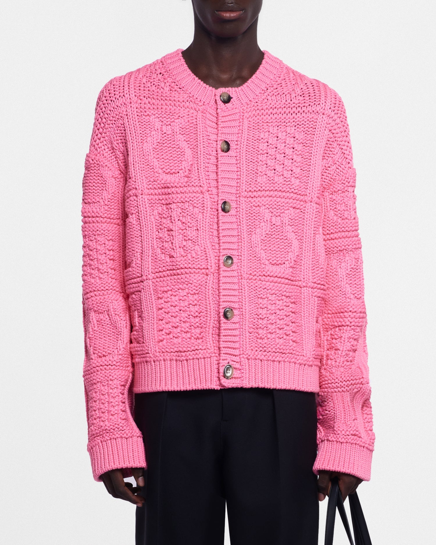 Cable-Knit Cotton-Blend Cardigan - 7