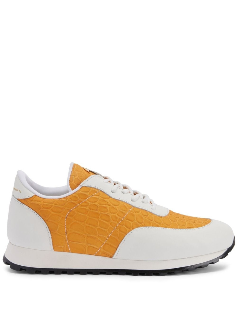 Jimi Running panelled low-top sneakers 1