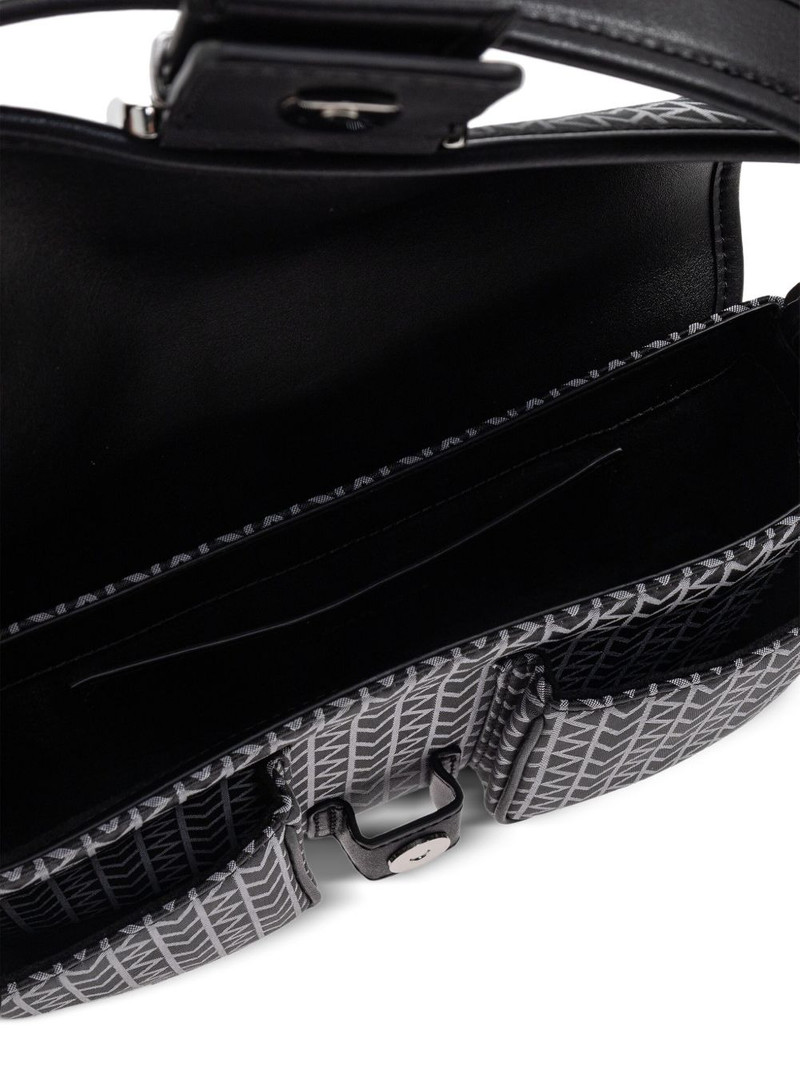 monogram-print shoulder bag 5