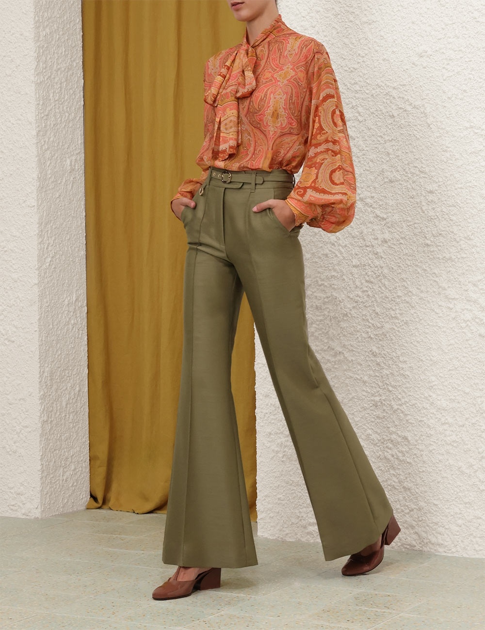 TRANQUILLITY FLARE LEG PANT - 7