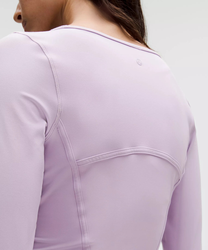 Waist-Seamed Nulu Long-Sleeve Shirt 5