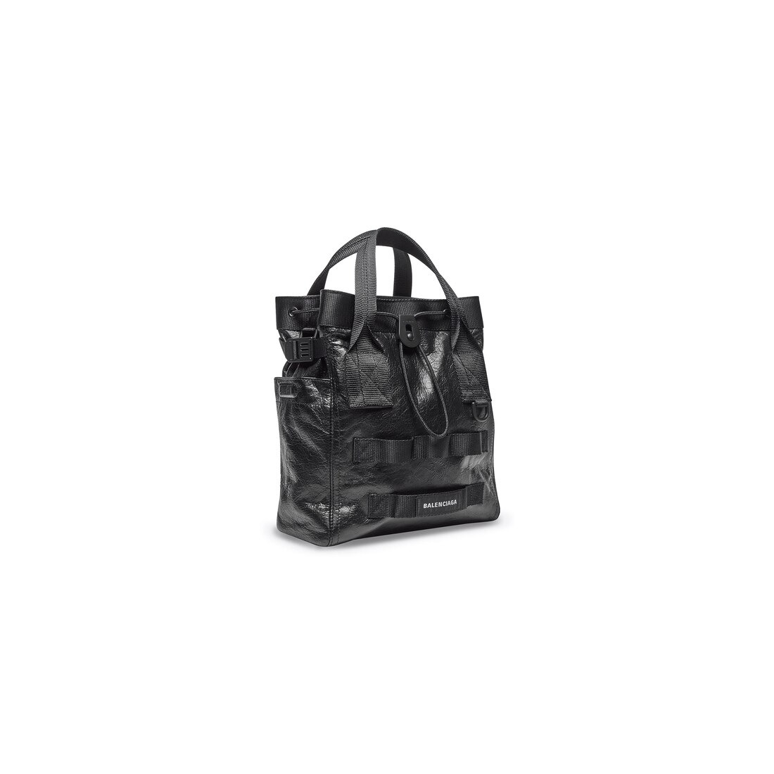 Men's Army Small Tote Bag in Black - 2